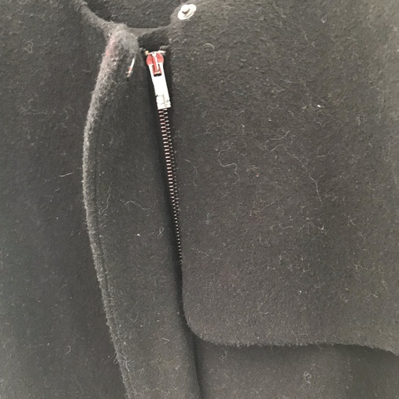 Wool blend coat jacket - Picture 6 of 8